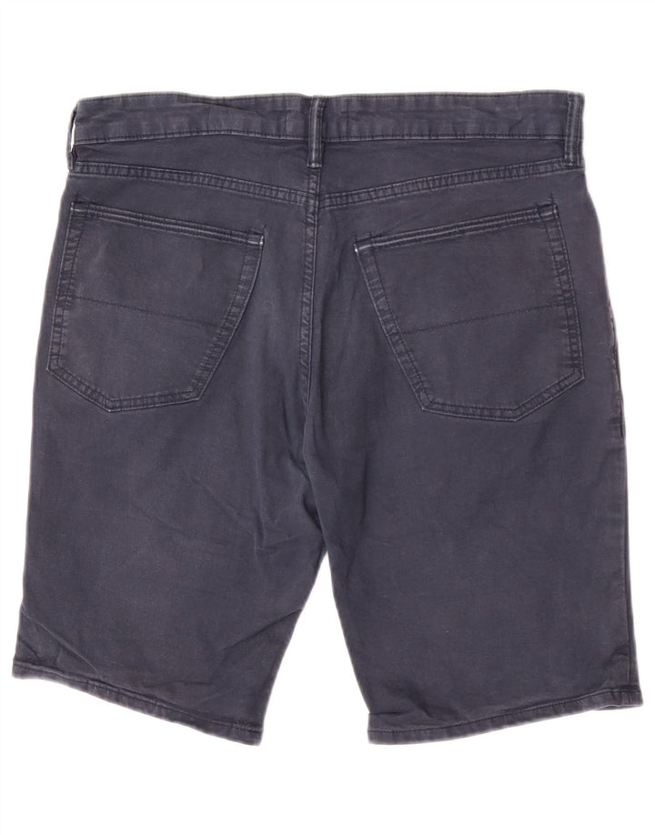 Pantaloni scurți casual pentru bărbați Marks & Spencer W34 mari, bumbac bleumarin