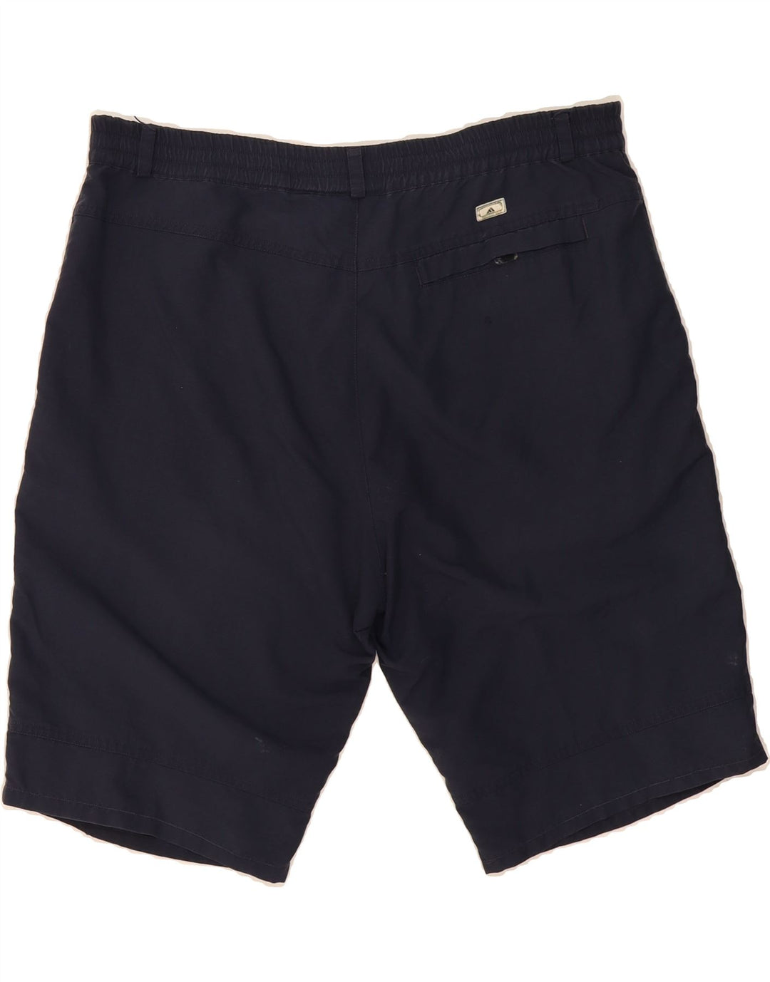 ADIDAS Mens Chino Shorts W34 Large  Navy Blue Polyester Vintage Adidas and Second-Hand Adidas from Messina Hembry 