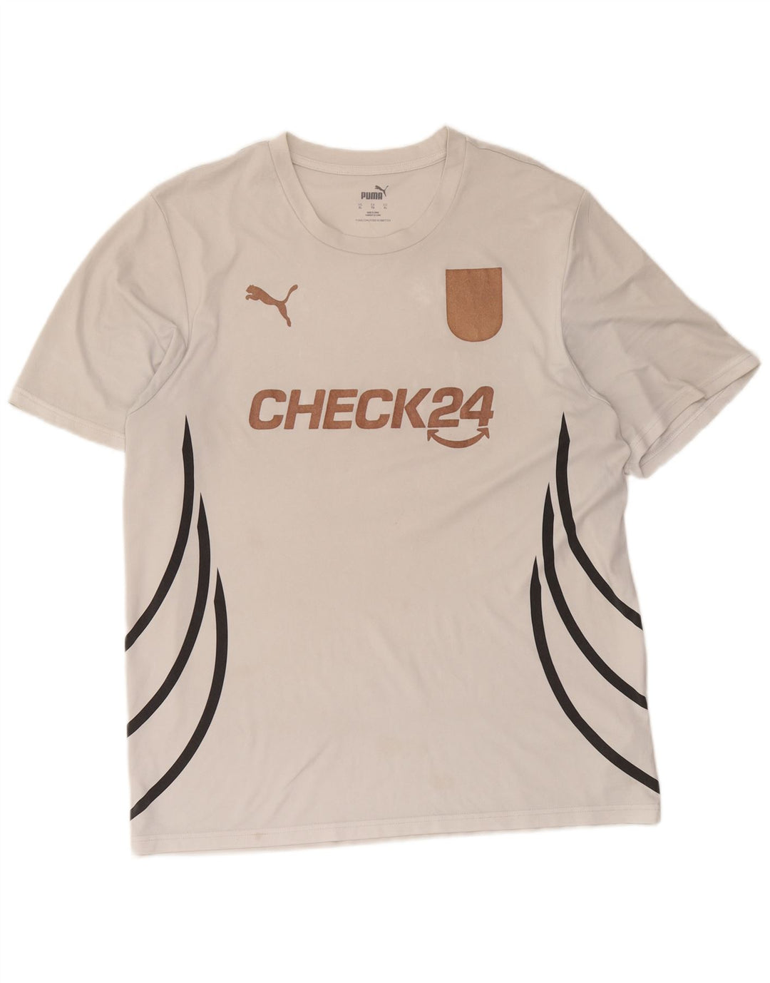 Tricou grafic pentru bărbați Puma Top XL Poliester alb