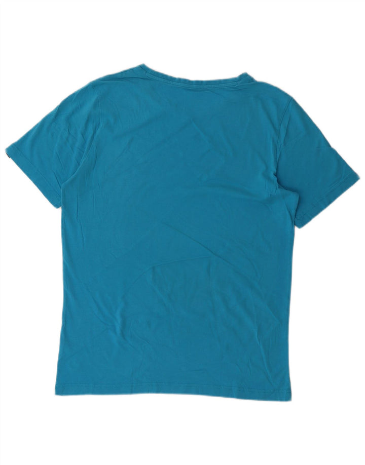 PUMA Mens Graphic T-Shirt Top Small Blue