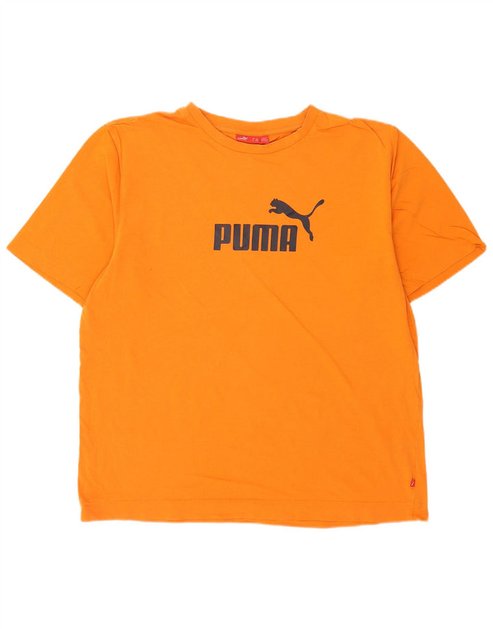 Tricou grafic Puma pentru bărbați Top mare portocaliu