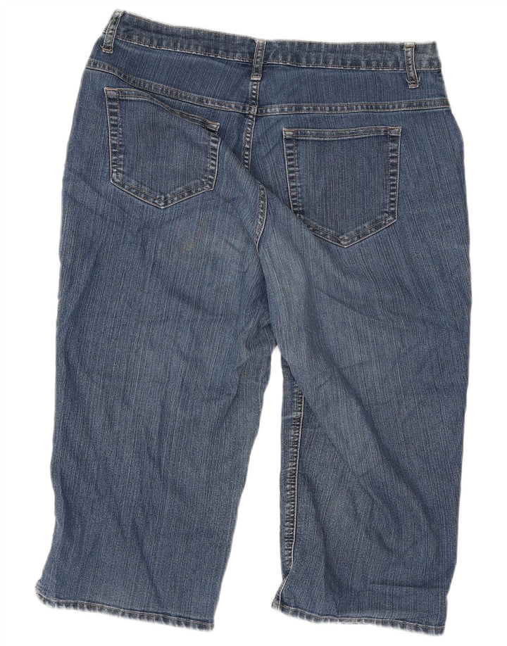 Bermudă LEE Riders Denim pentru femei W34 Large Blue