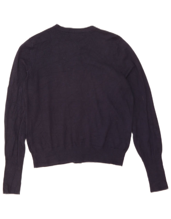 Pulover Bolero pentru femei Marks & Spencer UK 12 Medium Bleumarin Viscoză