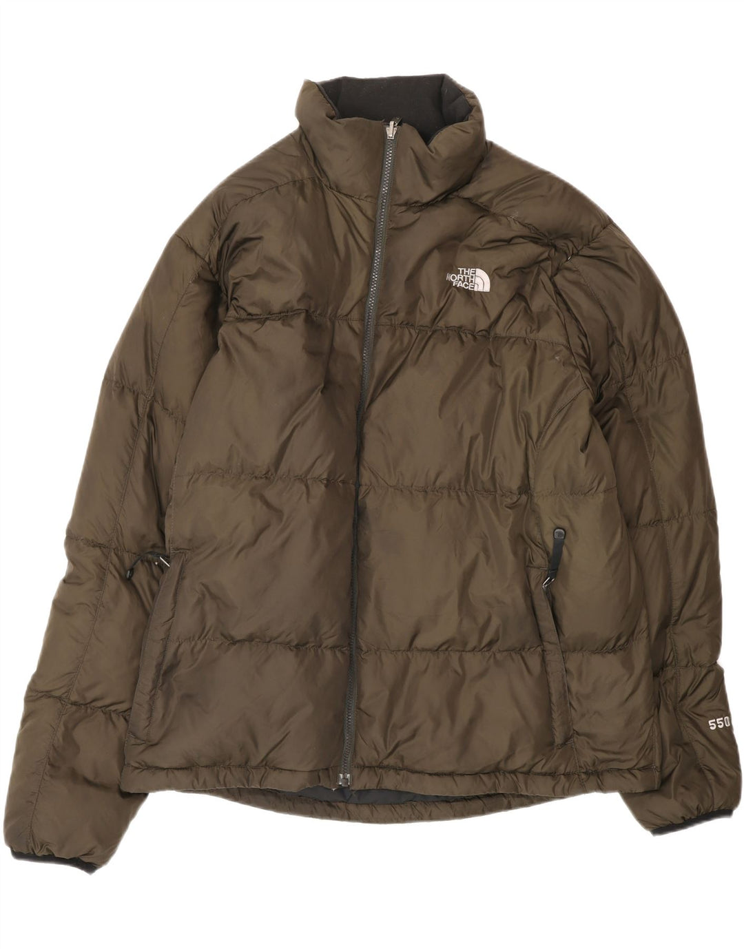 Jachetă căptușită 550 pentru bărbați THE NORTH FACE UK 42 XL Kaki Nylon