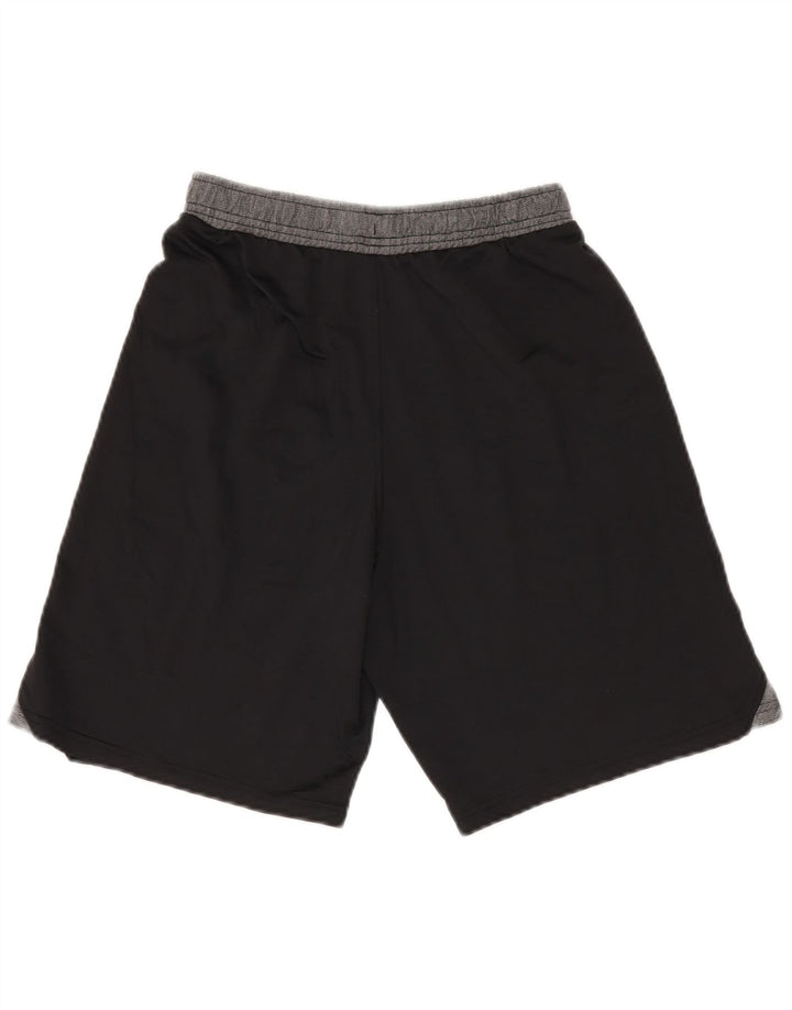 Pantaloni scurți sport grafic Under Armour pentru bărbați, mici, negru, poliester color bloc