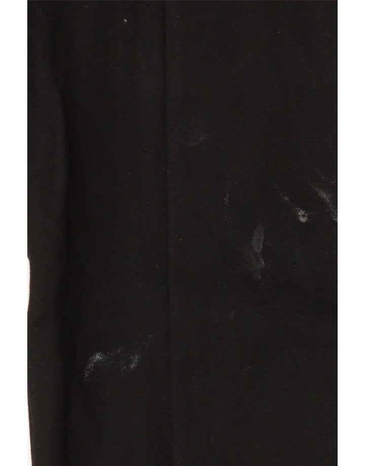 Leggings pentru femei Zara UK 14, mare, negru, viscoză