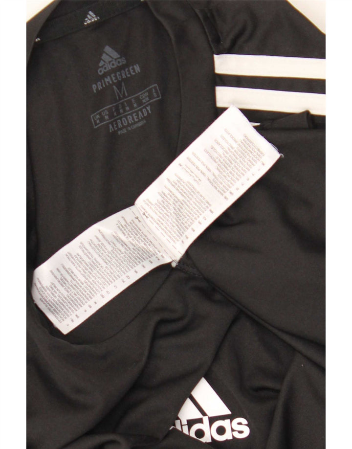 Tricou pentru bărbați Adidas Aeroready Top Mediu Poliester Negru
