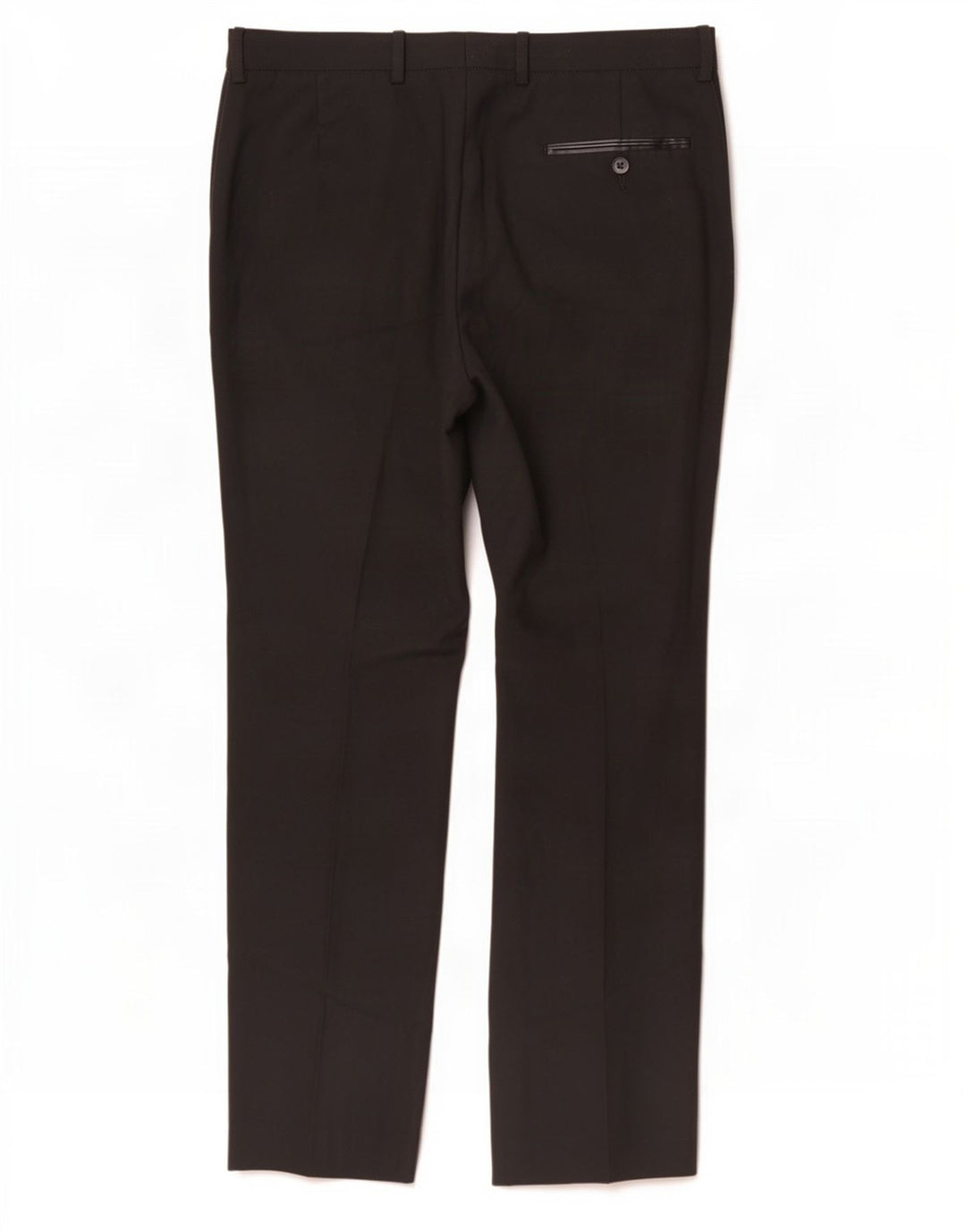 Marks & Spencer Pantaloni de costum slim pentru bărbați L34 L31 Poliester negru