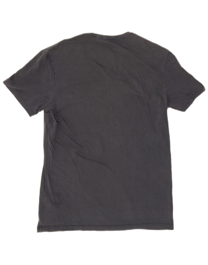 Tricou grafic Guess pentru bărbați Top mic din bumbac gri