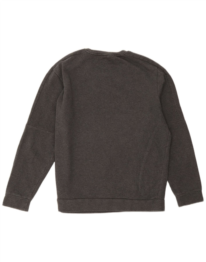 Hanorac pentru bărbați Adidas Jumper mare, gri, bumbac