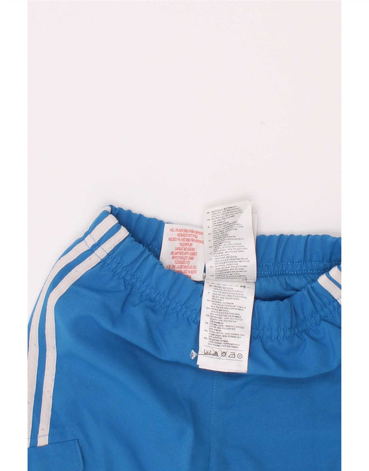 Pantaloni de trening adidas pentru bebelusi Cargo 6-9 luni poliester albastru