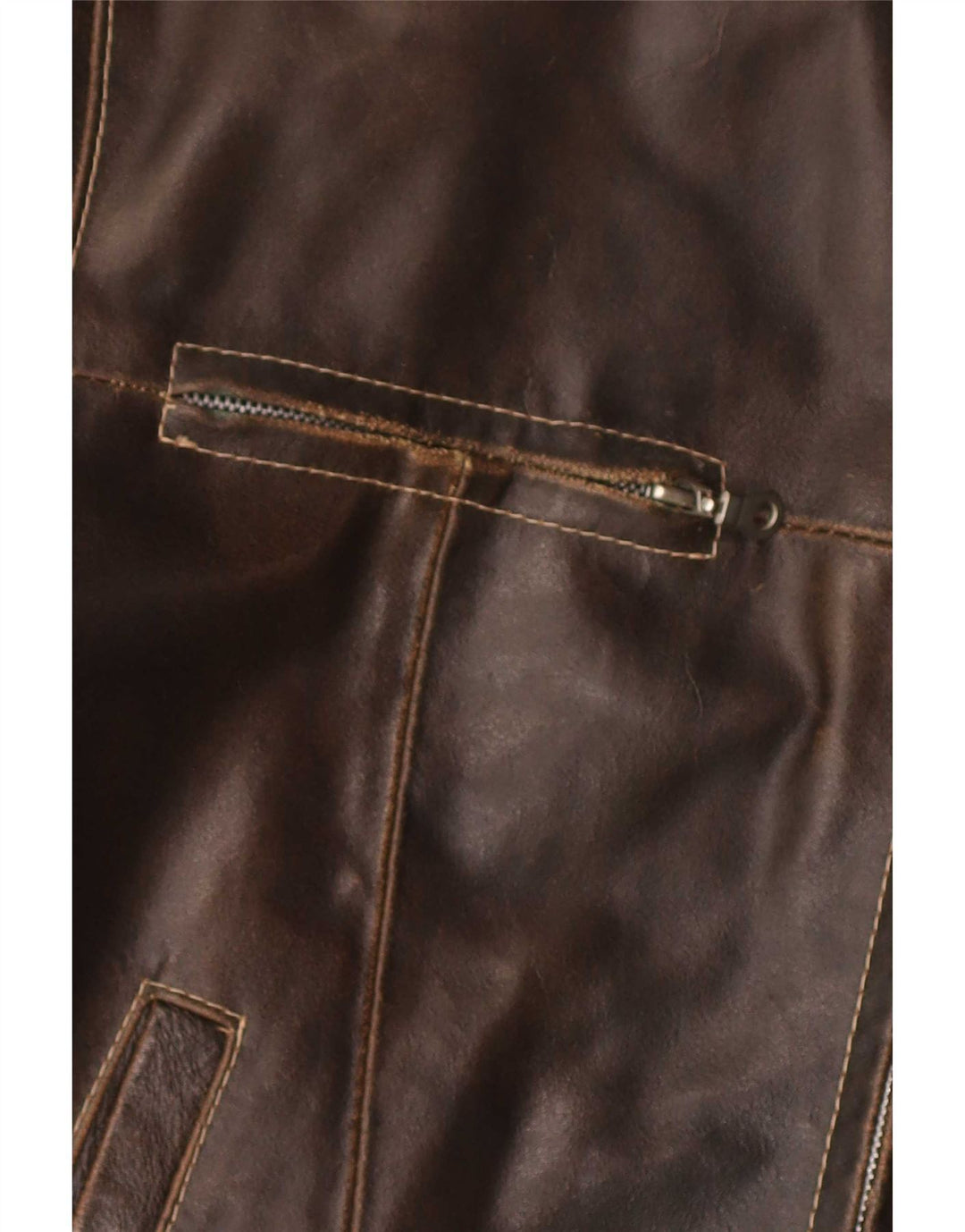 Jachetă de piele pentru bărbați Conbipel IT 50 Large Brown