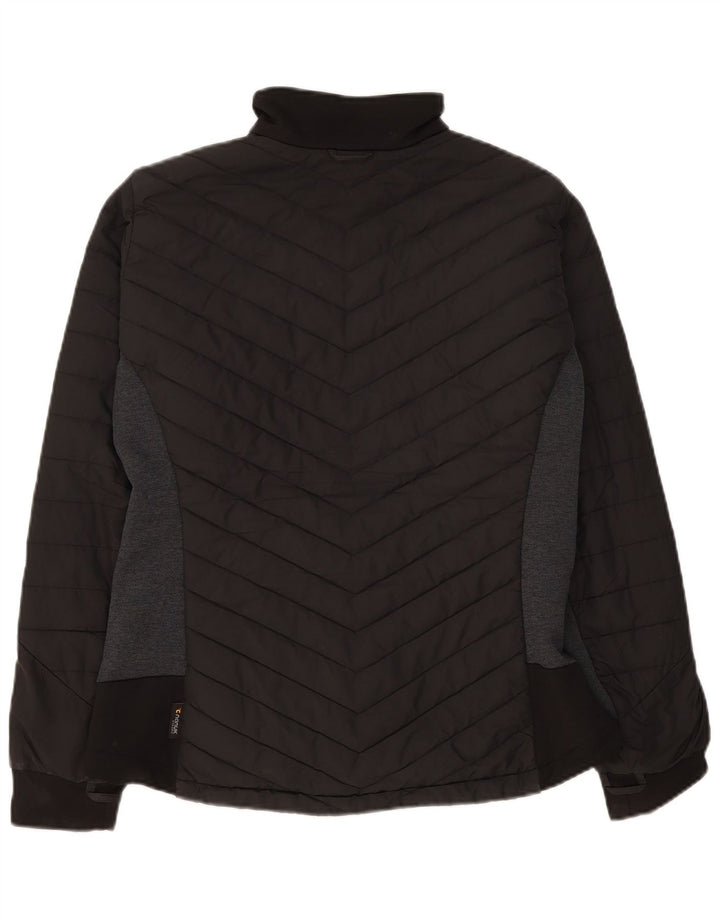 Jack Wolfskin Jachetă căptușită pentru femei UK 16, mare, negru, poliester