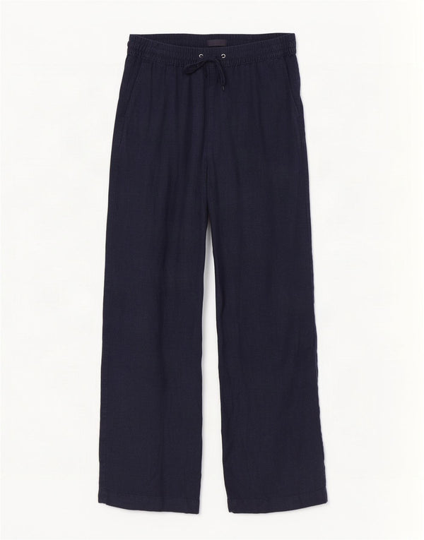 Pantaloni casual pentru femei Marks & Spencer UK 10 Small W28 L30 Bleumarin