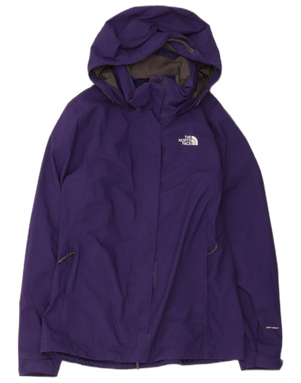 Jachetă de ploaie cu glugă The North Face Dryvent pentru femei UK 14 Medium Purple Nylon