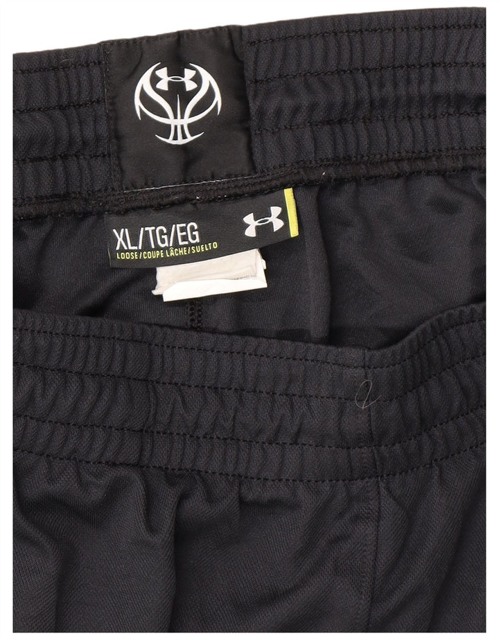 Pantaloni scurți sport pentru bărbați UNDER ARMOUR XL, negru, color block