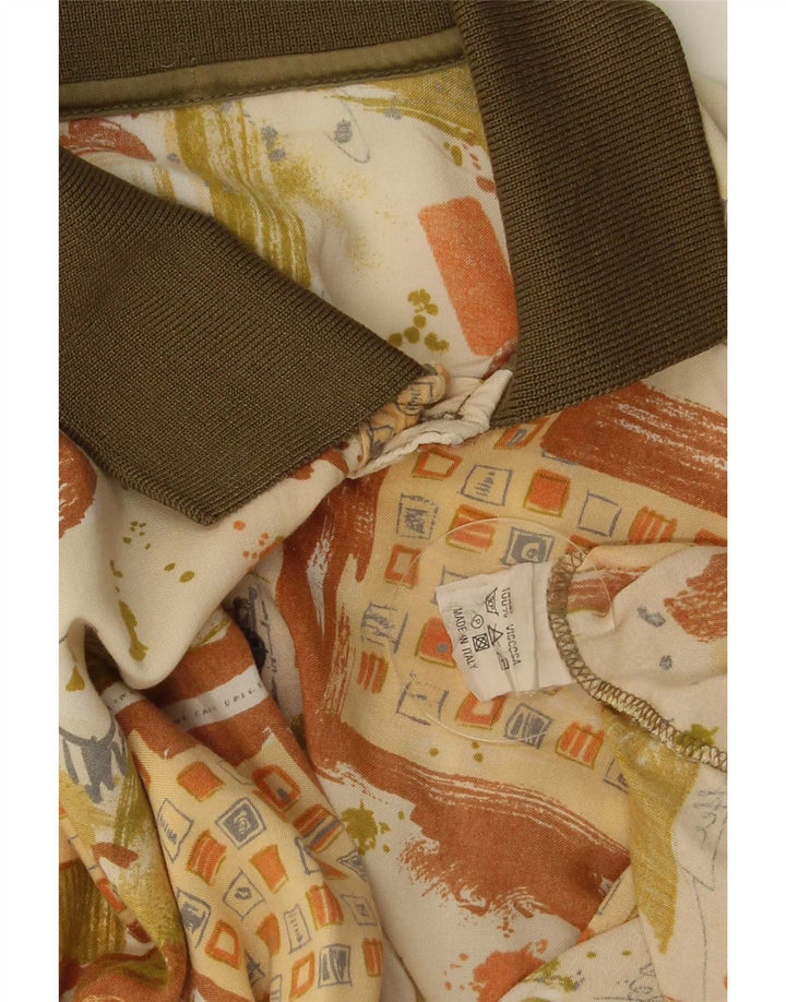 Cămașă vintage cu mânecă scurtă pentru bărbați, 2XL, multicoloră, mozaic