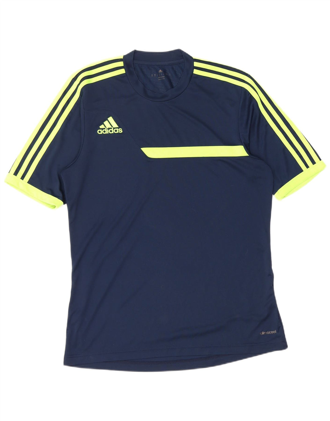 Tricou pentru bărbați ADIDAS Climacool Top Mediu Bleumarin Poliester Colorblock
