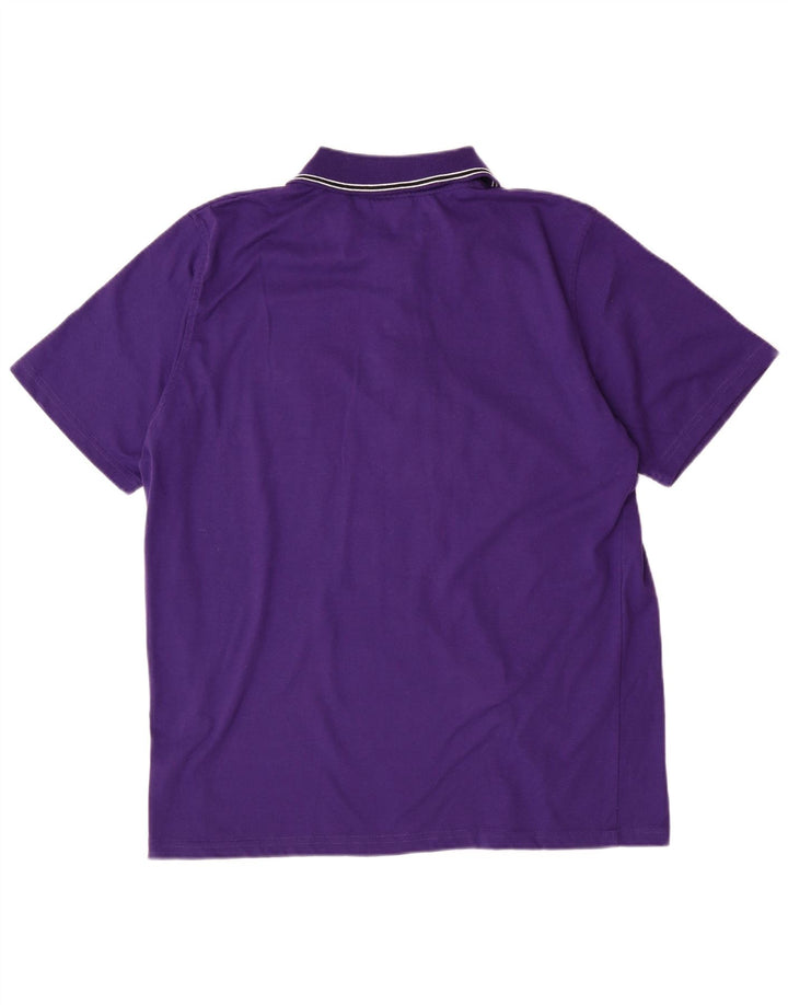 LE COQ SPORTIF Tricou polo pentru bărbați XL Poliester violet