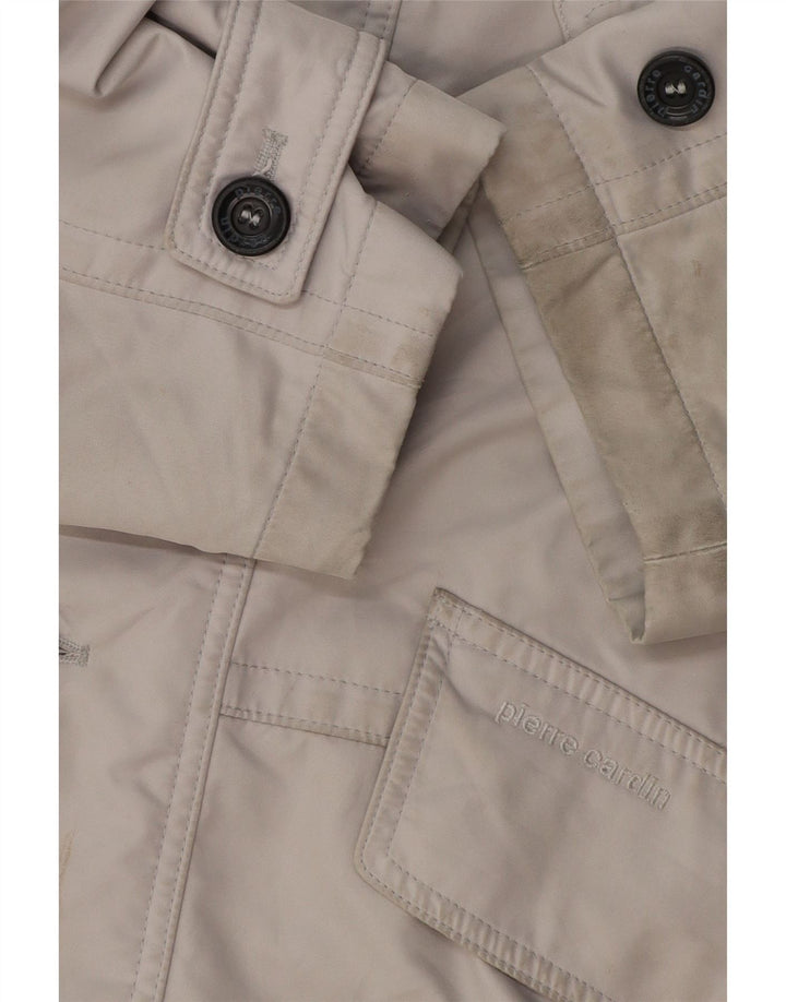 Jachetă bomber pentru bărbați Pierre Cardin UK 40 mare gri