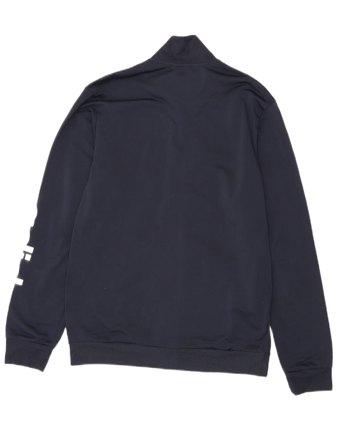 Jachetă de top pentru trening grafic Adidas pentru bărbați UK 40/42 Medium Bleumarin