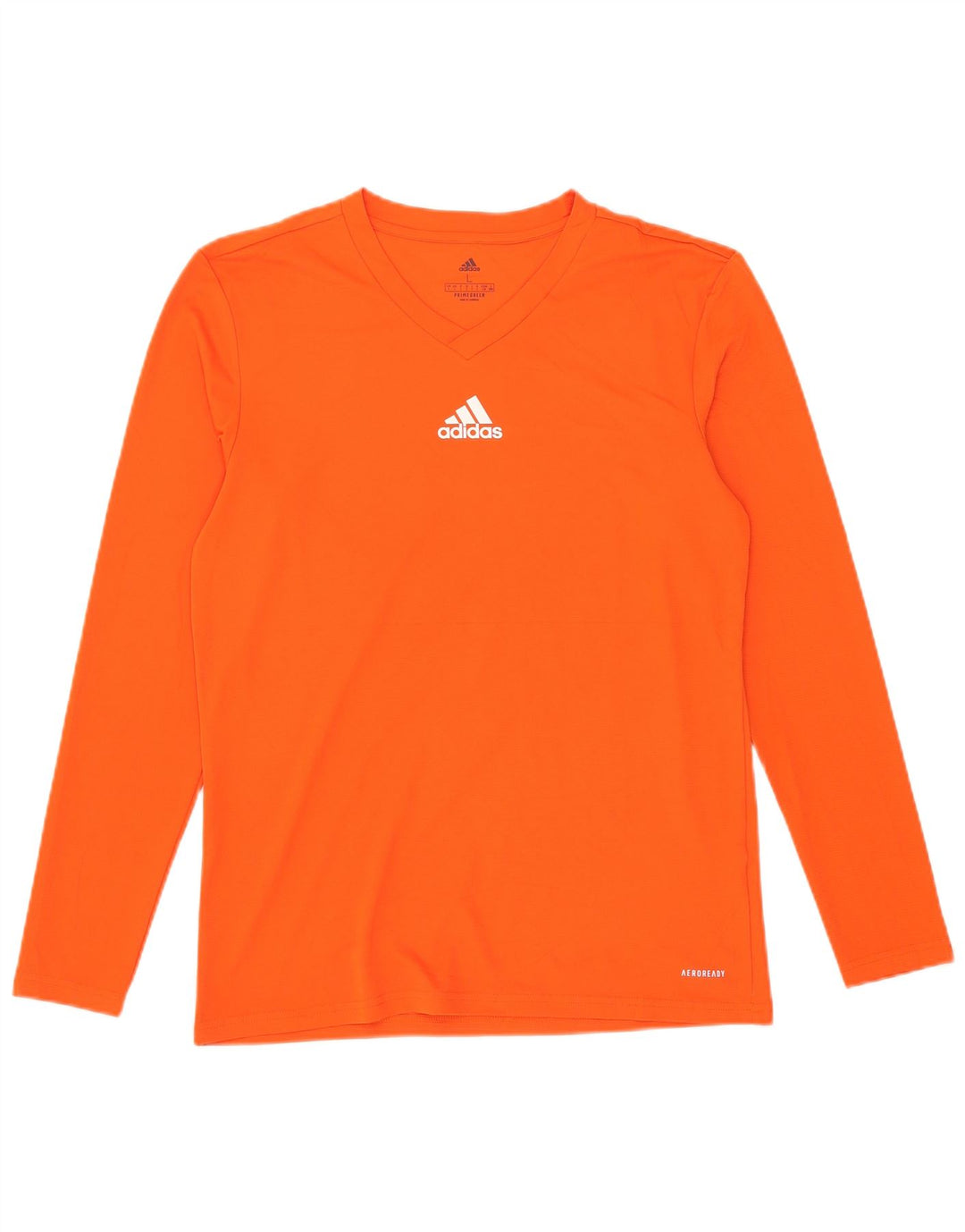 Adidas pentru bărbați Aeroready Top cu mânecă lungă mare portocaliu
