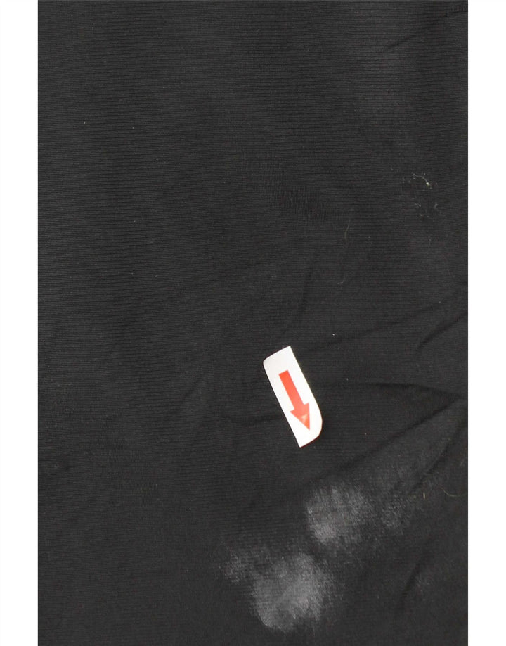 Adidas Băieți Pantaloni Trening Pantaloni Joggeri 10-11 Ani Poliester Negru Mediu