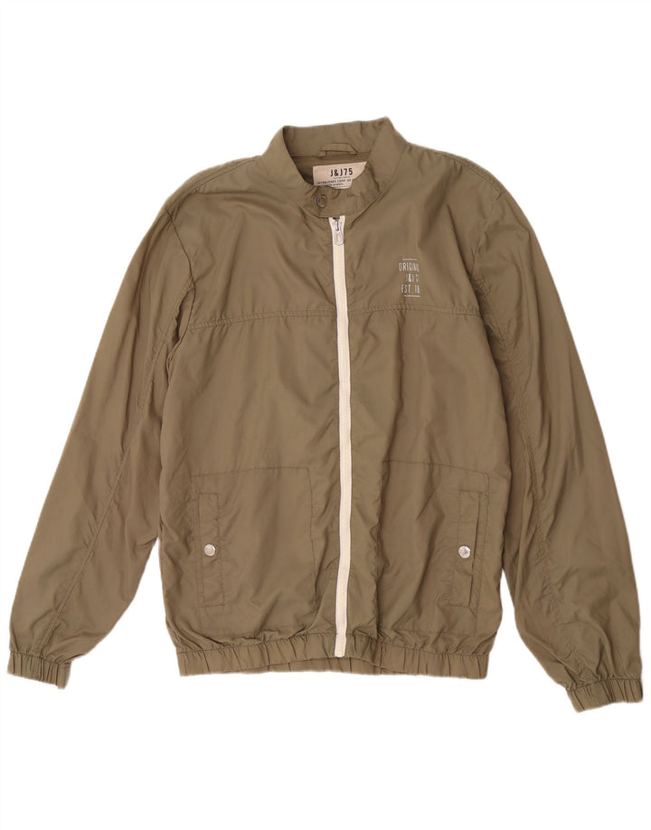 Jack & Jones Jachetă de ploaie pentru bărbați Marea Britanie 40 Nailon kaki mare