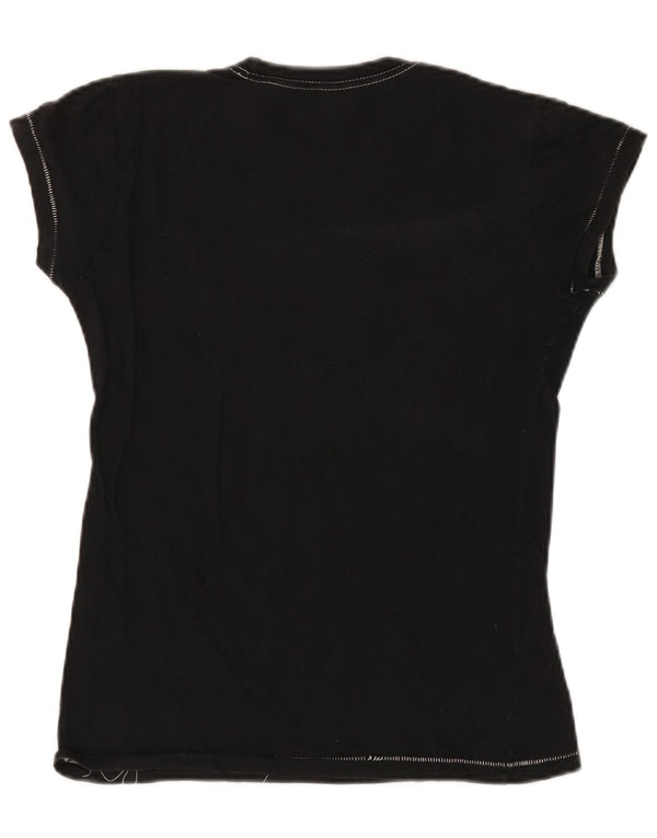 HARD ROCK CAFE Tricou grafic Barcelona pentru femei Top UK 10 Small Black