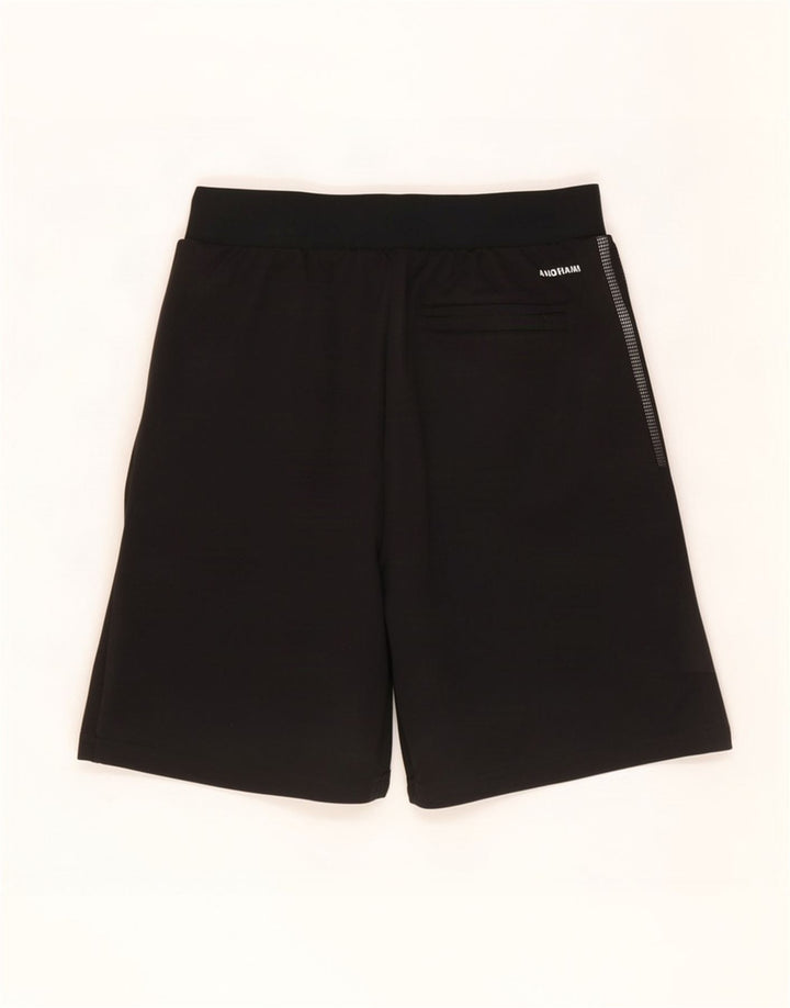 Pantaloni scurți sport Aeroready Adidas pentru bărbați, poliester negru mic