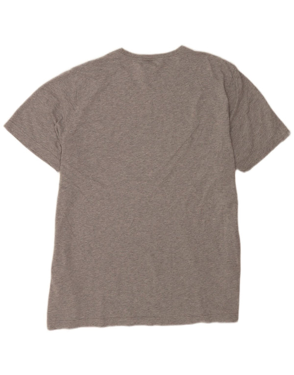 Tricou grafic pentru bărbați Adidas Top XL, bumbac cu pete gri