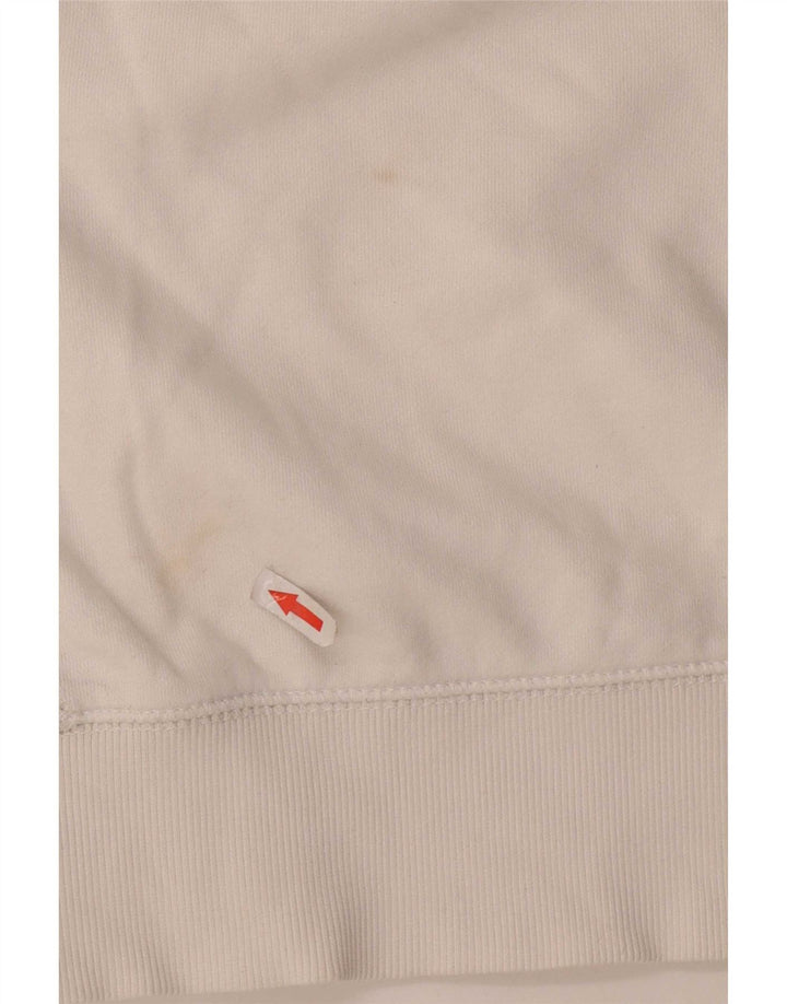 Pulover Calvin Klein Jeans pentru bărbați, bumbac alb mediu