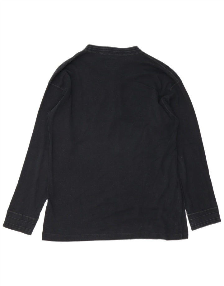 Top pentru bărbați Levi's cu mânecă lungă, mare, negru, bumbac