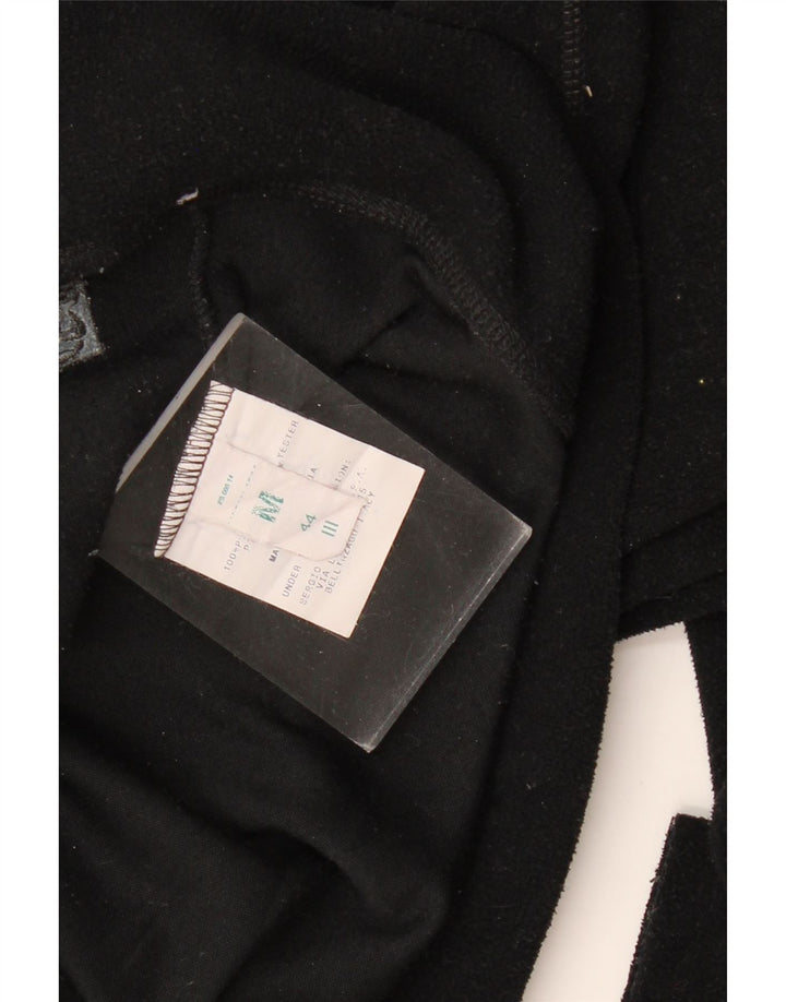 SERGIO TACCHINI Jachetă polară pentru femei UK 12 Poliester mediu negru