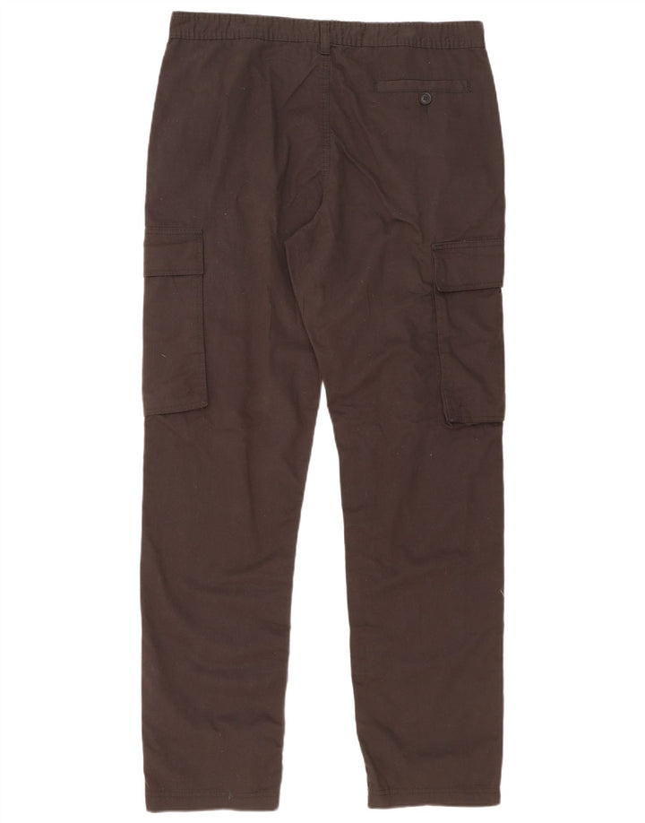 Pantaloni cargo drepti pentru bărbați French Connection L34 L33 bumbac gri