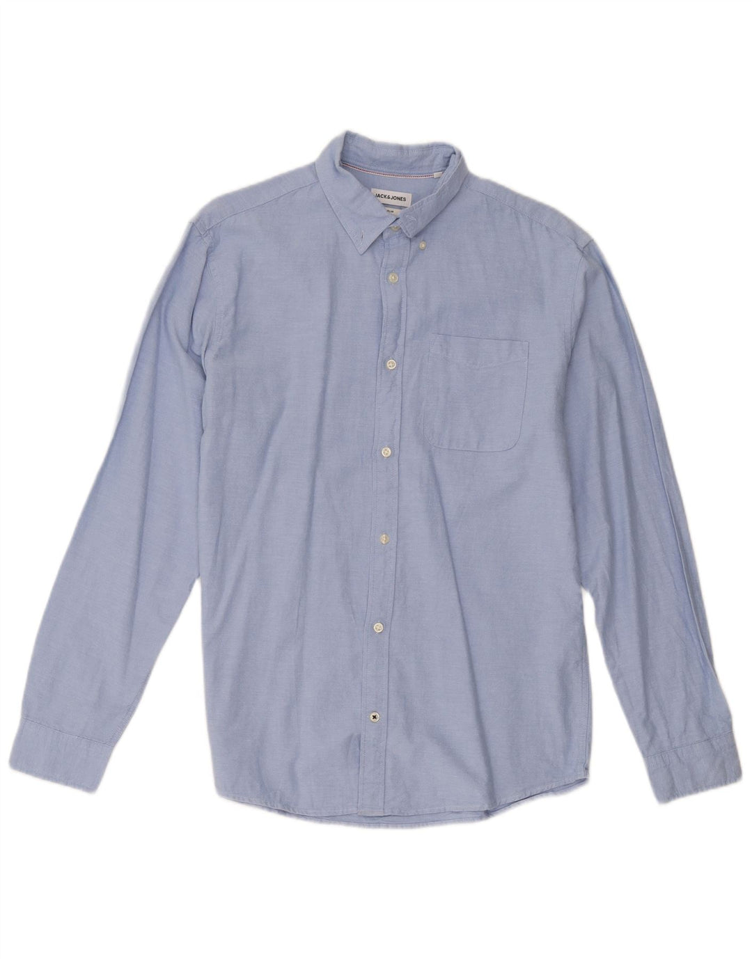 Cămașă pentru bărbați Jack & Jones Slim Fit, mare, albastru, bumbac