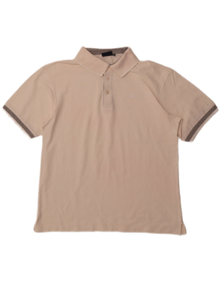 Tricou polo pentru bărbați LOTTO 2XL alb
