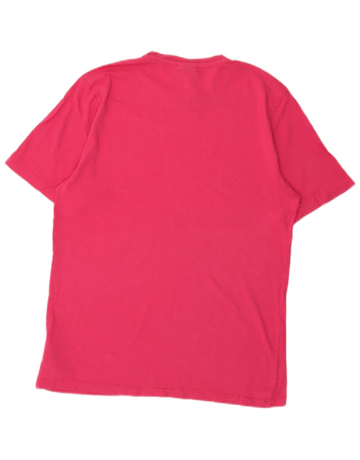 Tricou grafic pentru bărbați Umbro Top mare bumbac roz