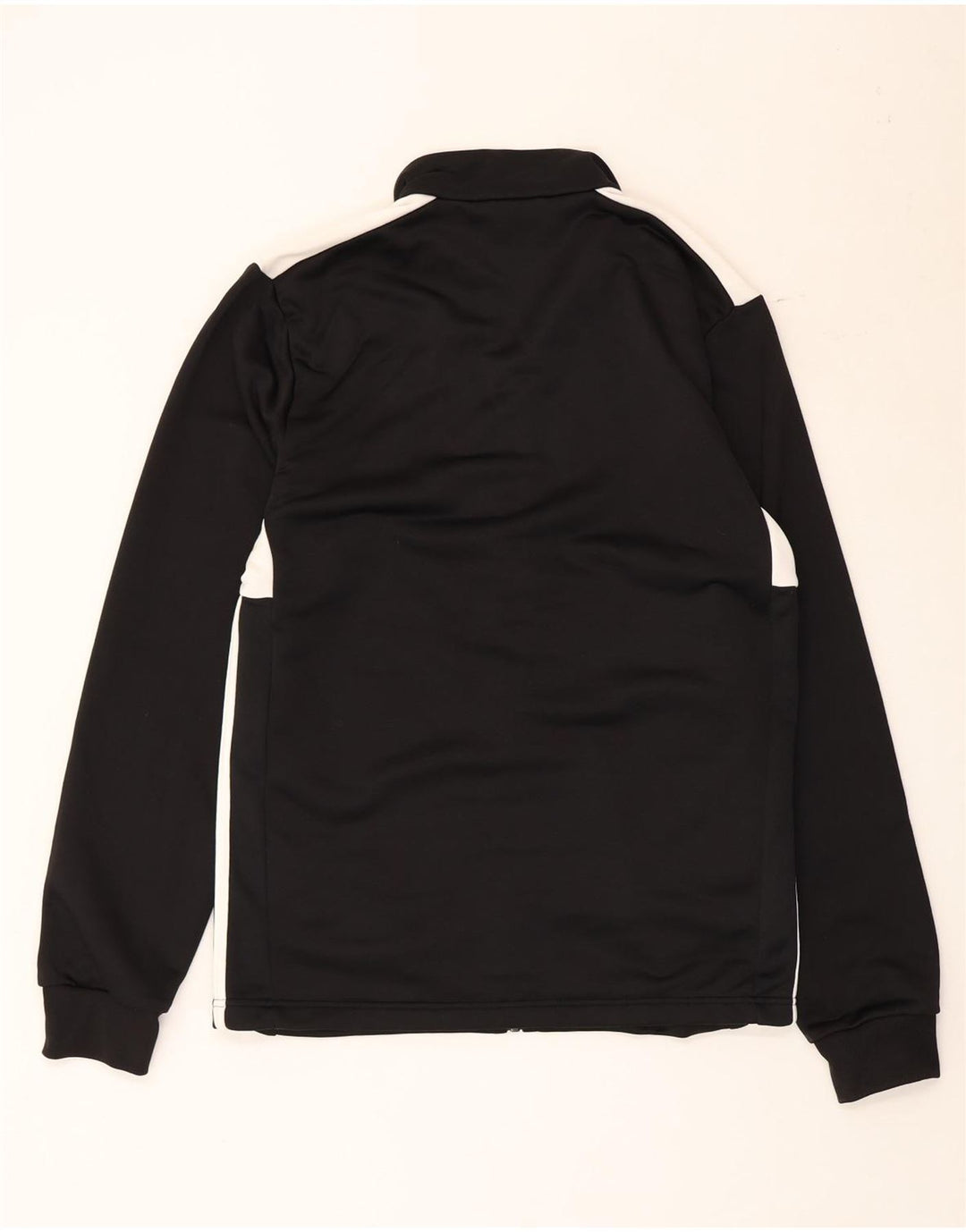 Jachetă de trening pentru bărbați Adidas, negru mediu, poliester bloc de culoare
