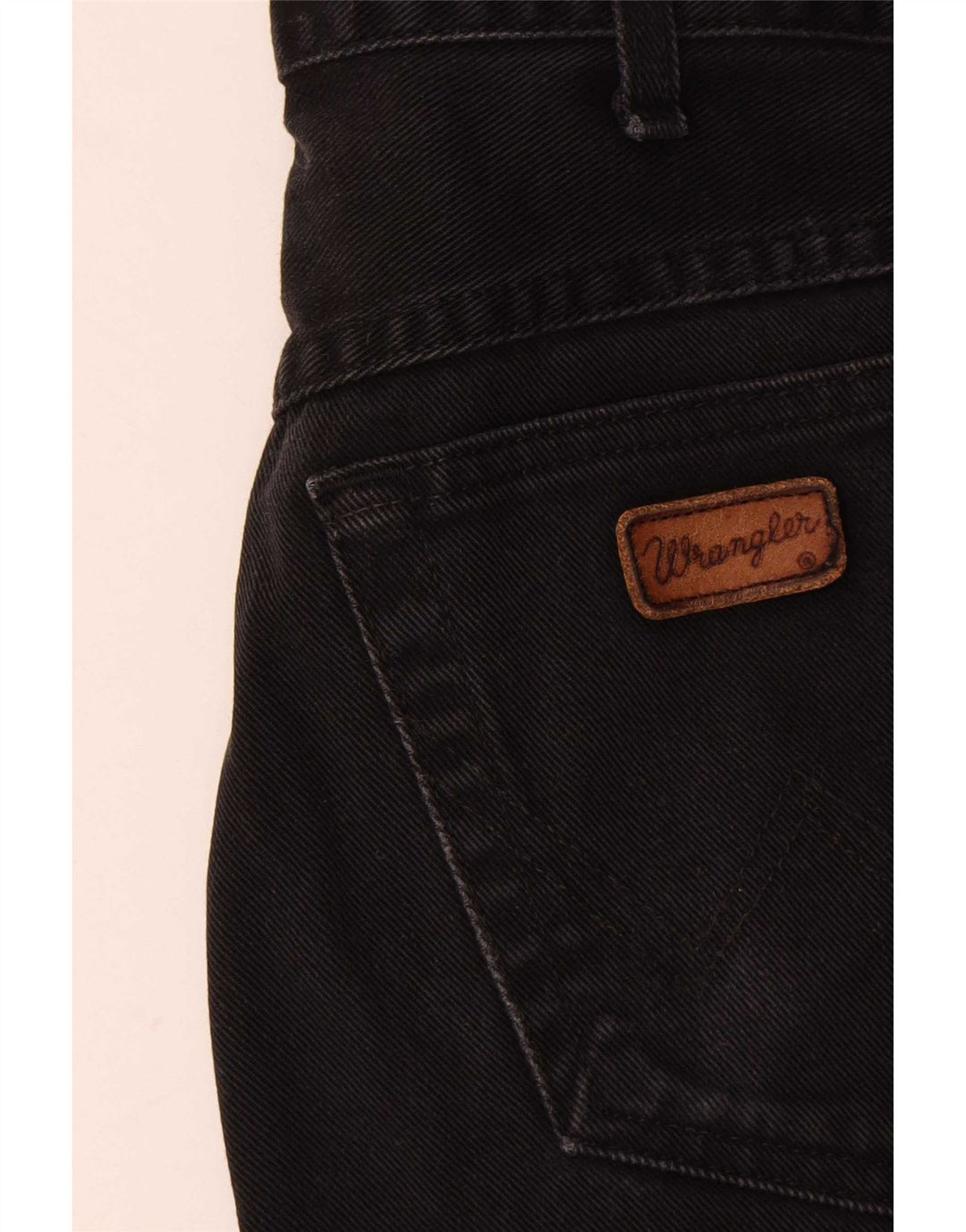 Blugi drepti pentru bărbați Wrangler W34 L31 negri