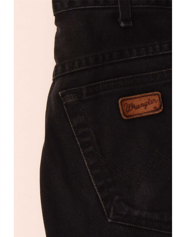 Blugi drepti pentru bărbați Wrangler W34 L31 negri