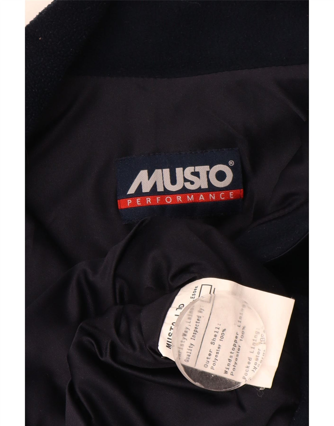 Jachetă din lână pentru bărbați Musto UK 40, mare, albastru, poliester