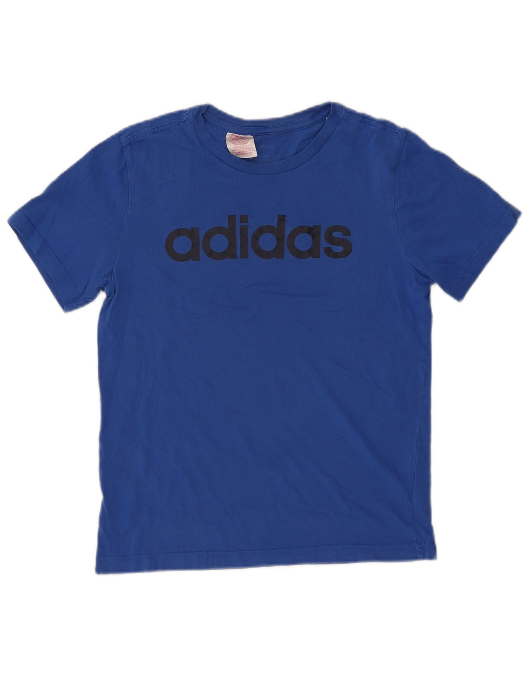 Tricou grafic ADIDAS pentru baieti Top 12-13 ani mare, albastru, bumbac
