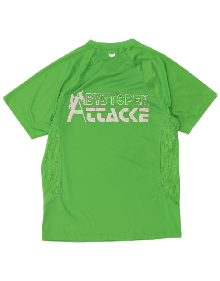 Tricou grafic pentru bărbați Erima Top Poliester verde mediu