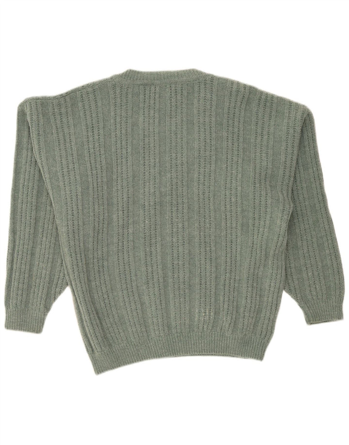 Pulover pentru bărbați Xavier, cu decolteu în V, XL, lână verde