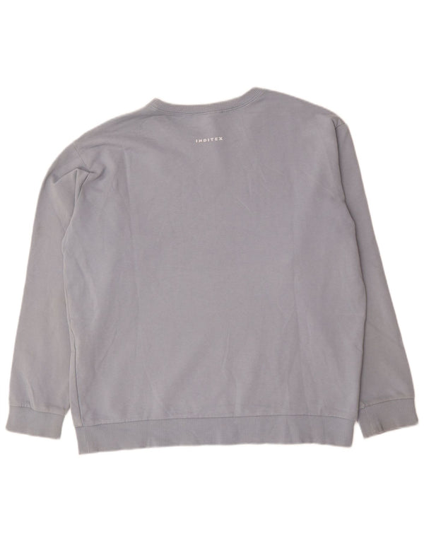 Pulover pentru bărbați Zara XL Bumbac Albastru