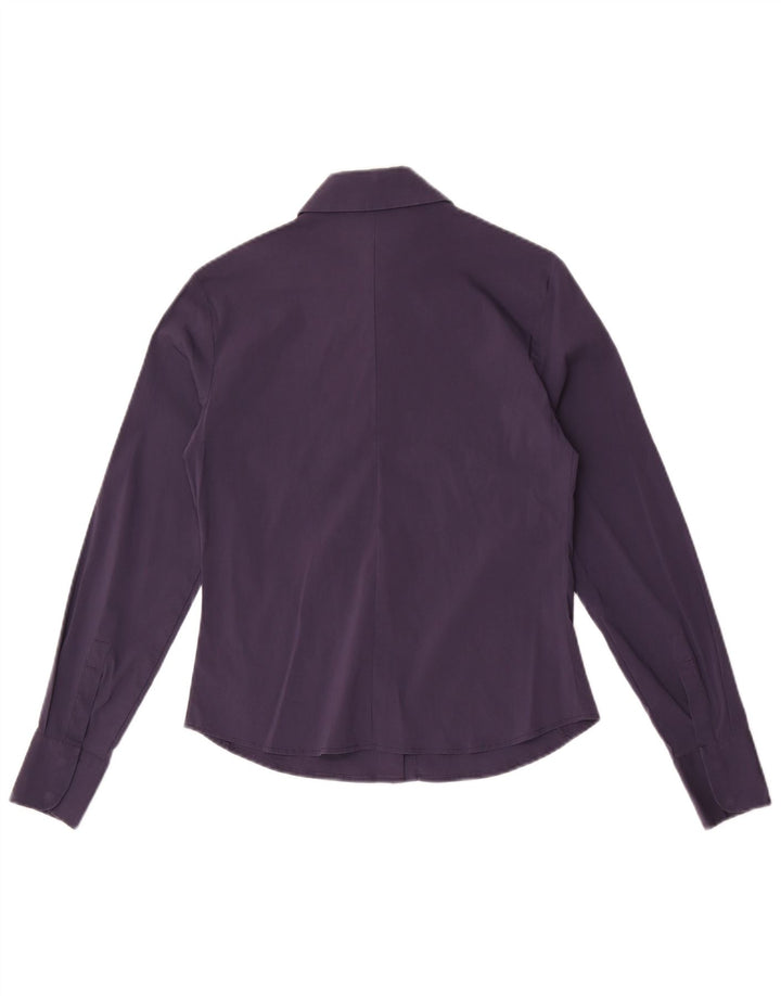 Cămașă pentru femei Max Mara UK 10 Bumbac violet mic