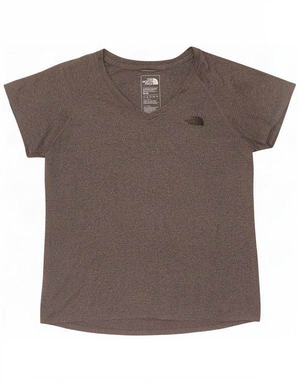 Tricou pentru femei The North Face Top UK 12 Medium Grey Flecked Polyester