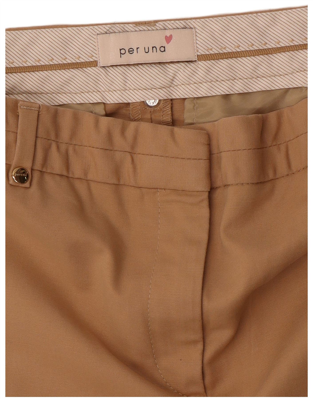 Pantaloni tăiați pentru femei PER UNA L28 L25 Bej