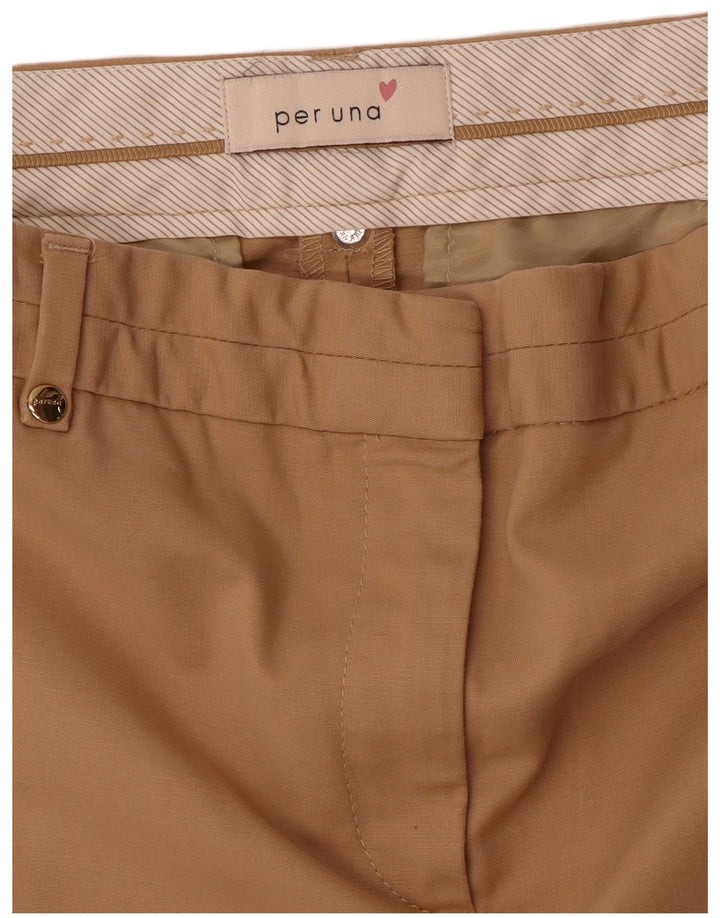 Pantaloni tăiați pentru femei PER UNA L28 L25 Bej